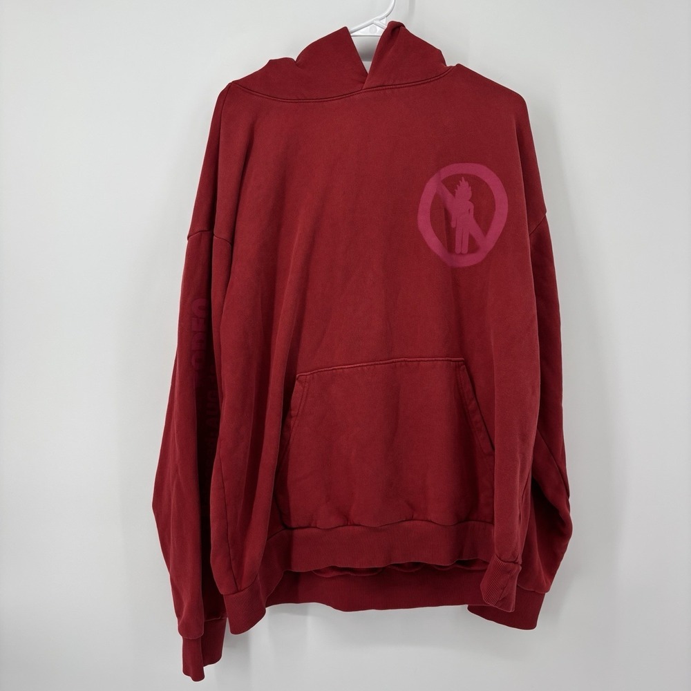 Travis Scott Days Before Rodeo Red Hoodie Mens Size XL